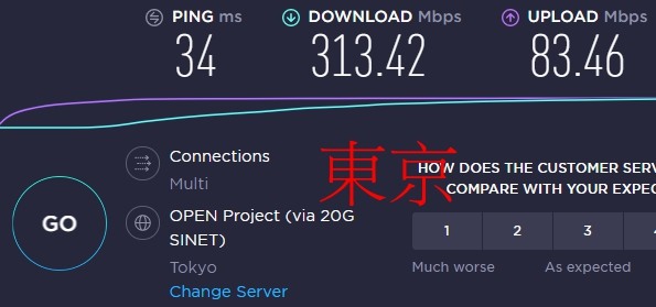 光世代300M，對國外速度疑問