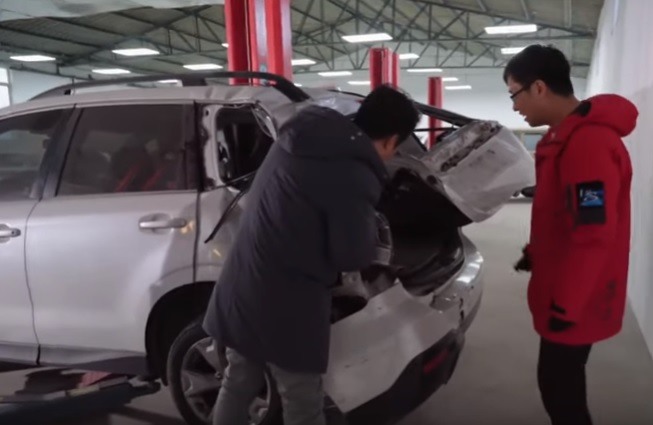 不得不說SUBARU在安全這方面真的有下功夫~~