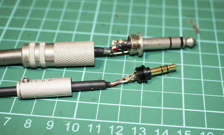 aeco 3.5mm與6.3mm端子DIY分享(圖多慎入)