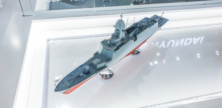 現代重工贏得南韓海軍4000噸主動雷達 蔚山III級護衛艦建造合同