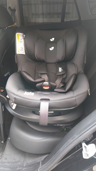 [分享] joie iSpin360 0-4歲汽座開箱心得