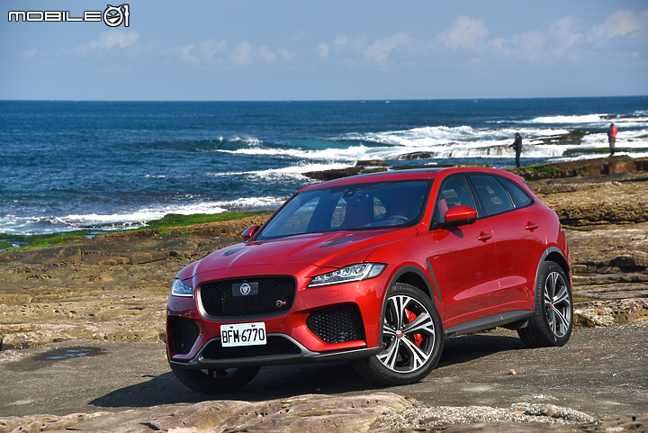 Jaguar F-PACE SVR 性能旗艦試駕 狂野不羈的八缸魅力！