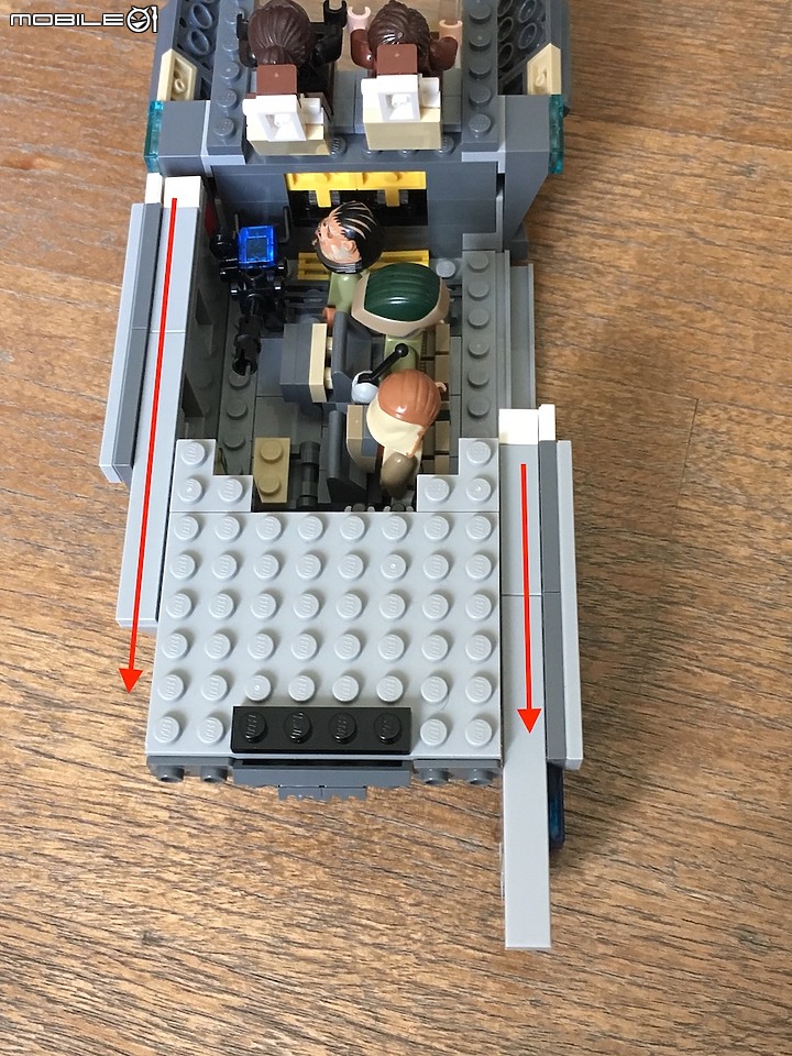 LEGO Rogue one 75155 U-Wing "改" 晚開箱