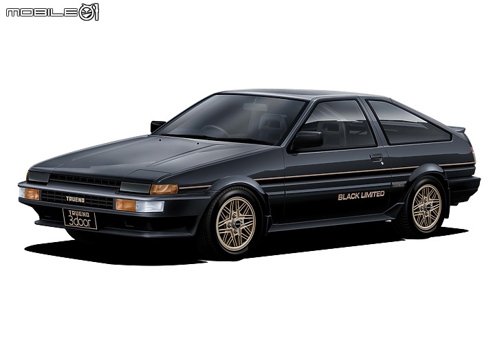 【海外情報】Toyota推出86 GT Black Limited特仕車,向AE86致敬並限量86部!