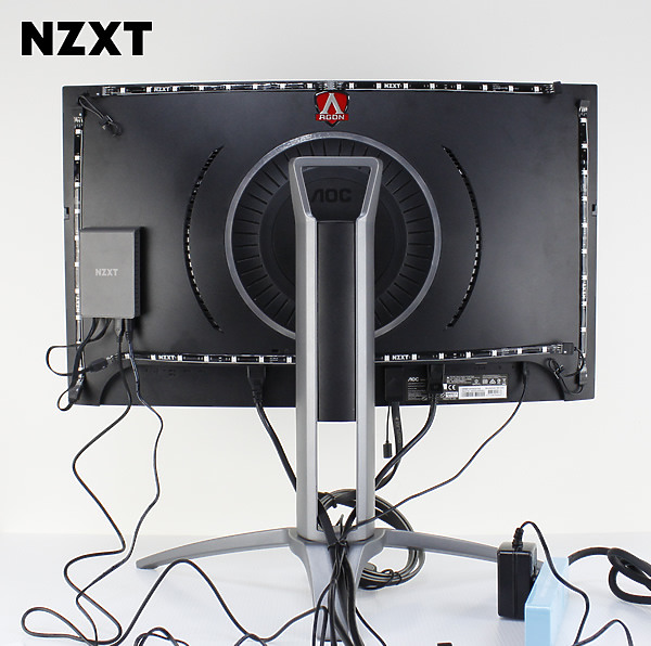 沉浸動漫與遊戲之最，恩傑 NZXT Hue2 Ambient V2 螢幕環景背光氣氛燈！