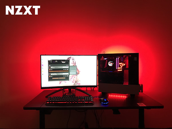 沉浸動漫與遊戲之最，恩傑 NZXT Hue2 Ambient V2 螢幕環景背光氣氛燈！