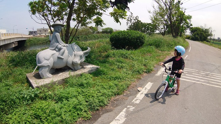 安安爸的拖車日記-二林木棉花自行車道+16吋童車內變速改裝