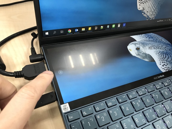 【開箱】ASUS 雙螢幕 Zenbook Duo UX481 蒼宇藍 筆記型電腦