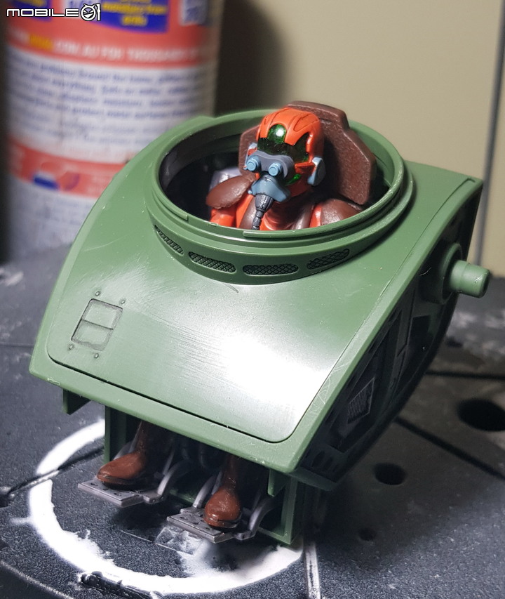 七年級生的回憶 萬代1:20 Scopedog Berkoff Squad 裝甲騎兵眼鏡狗 模型製作分享