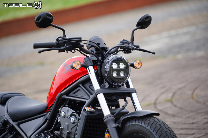 HONDA Rebel 500 試駕 讓你輕鬆入門的 Bobber 叛客精神