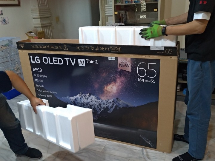 【開箱文】家裡第一部OLED電視LG OLED65C9PWA