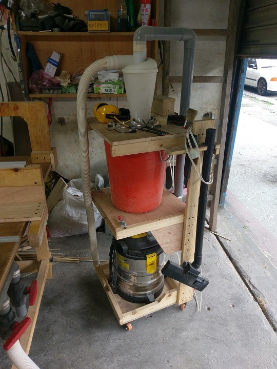 DIY 旋風集塵桶及使用心得... ^^