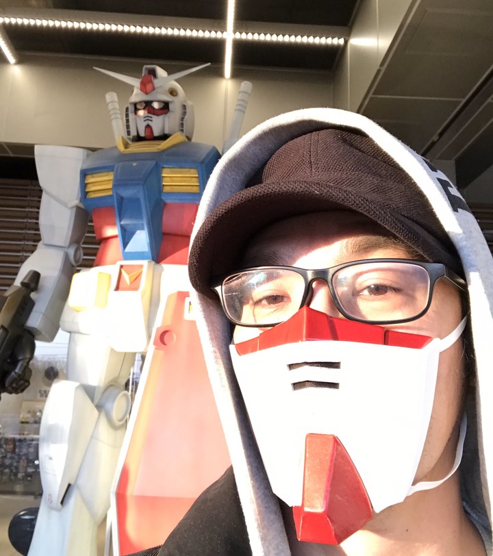 【RX-78鋼彈口罩】防疫也要帥一波 !!