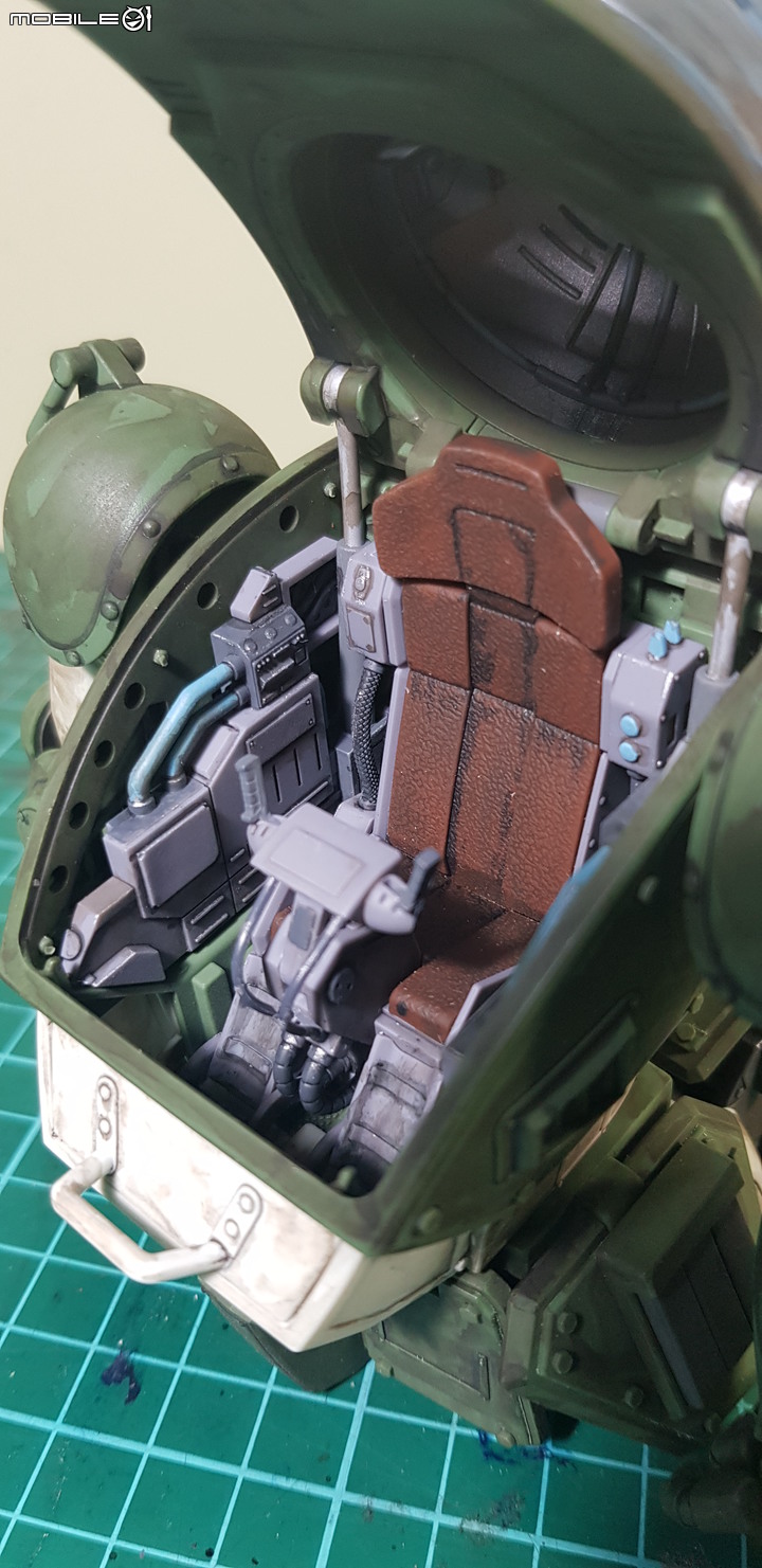 七年級生的回憶 萬代1:20 Scopedog Berkoff Squad 裝甲騎兵眼鏡狗 模型製作分享
