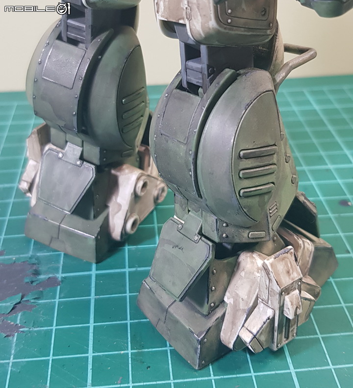 七年級生的回憶 萬代1:20 Scopedog Berkoff Squad 裝甲騎兵眼鏡狗 模型製作分享