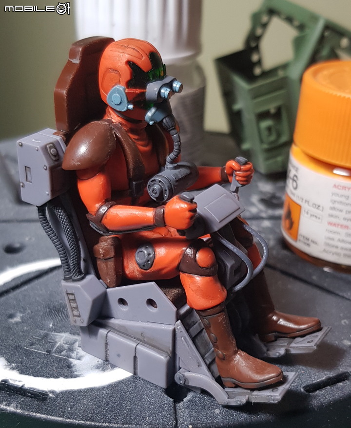七年級生的回憶 萬代1:20 Scopedog Berkoff Squad 裝甲騎兵眼鏡狗 模型製作分享