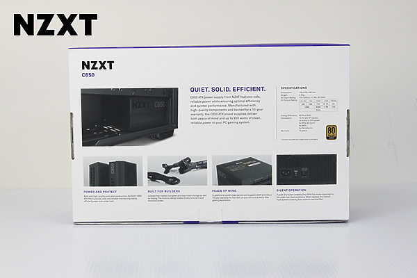 點我看大圖 NZXT C650 C750 C850 金牌全模靜音電源,信恩傑的人有福了!
