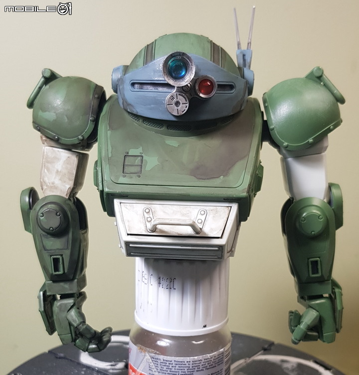 七年級生的回憶 萬代1:20 Scopedog Berkoff Squad 裝甲騎兵眼鏡狗 模型製作分享