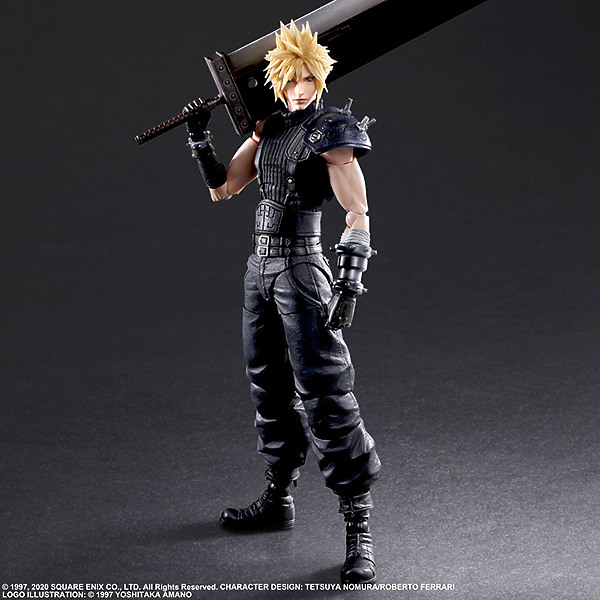 通通到齊!PLAY ARTS改《FINAL FANTASY VII REMAKE》可動模型登場