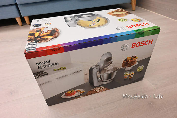 點我看大圖 Bosch精湛萬用廚師機開箱