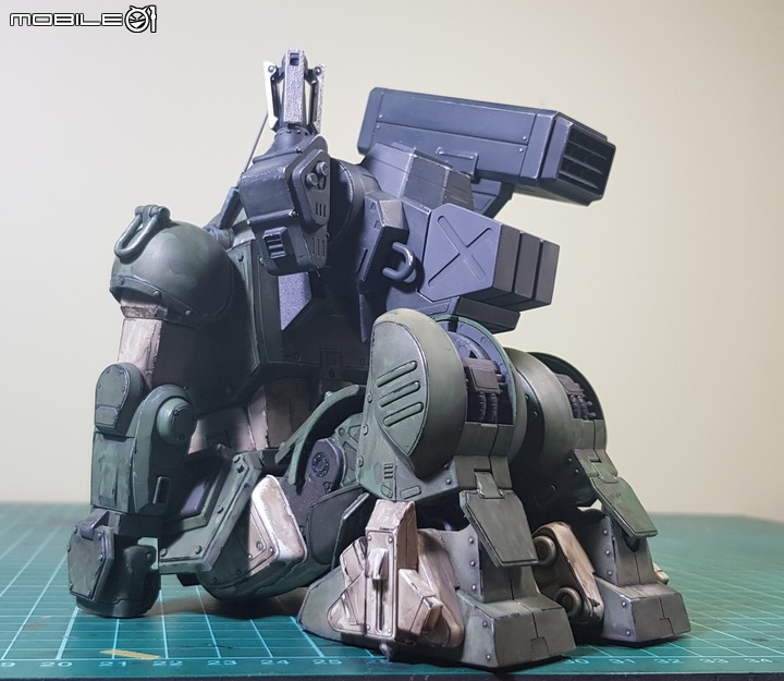 七年級生的回憶 萬代1:20 Scopedog Berkoff Squad 裝甲騎兵眼鏡狗 模型製作分享