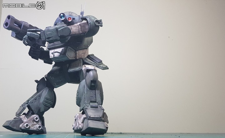 七年級生的回憶 萬代1:20 Scopedog Berkoff Squad 裝甲騎兵眼鏡狗 模型製作分享