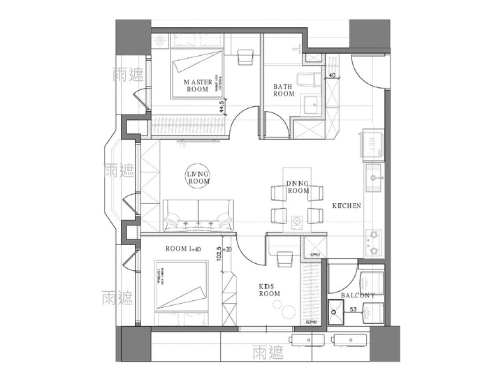 【開箱】⌂小清新＋一點跳色⌂(入住心得更新)