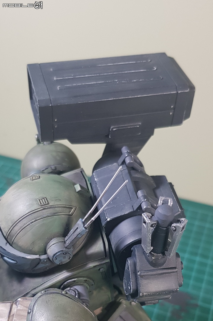 七年級生的回憶 萬代1:20 Scopedog Berkoff Squad 裝甲騎兵眼鏡狗 模型製作分享