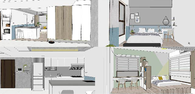【開箱】⌂小清新＋一點跳色⌂(入住心得更新)
