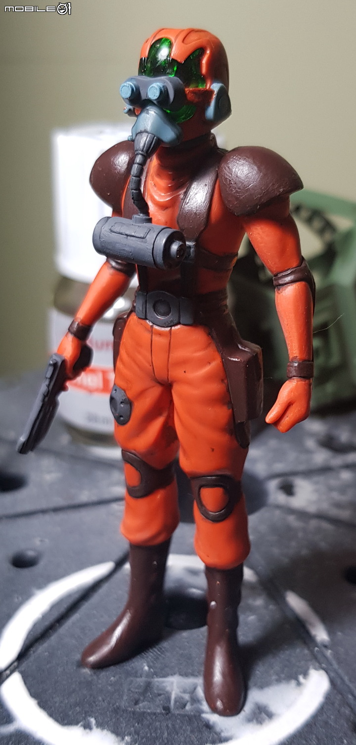 七年級生的回憶 萬代1:20 Scopedog Berkoff Squad 裝甲騎兵眼鏡狗 模型製作分享