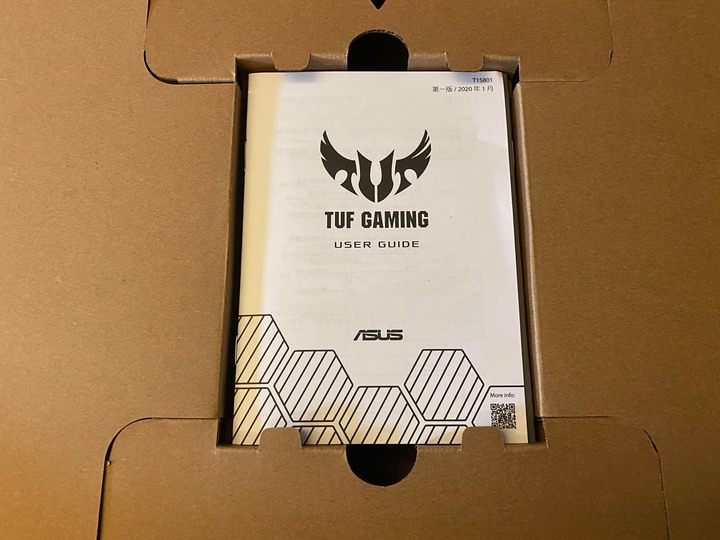 ASUS TUF Gaming A15 熱騰騰簡單開箱