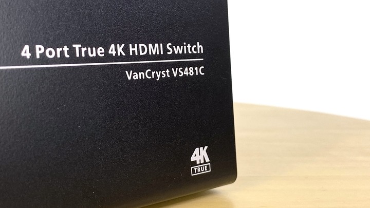 開箱 ATEN VS481C 高階 4:4:4 採樣的真 4K HDMI Switch