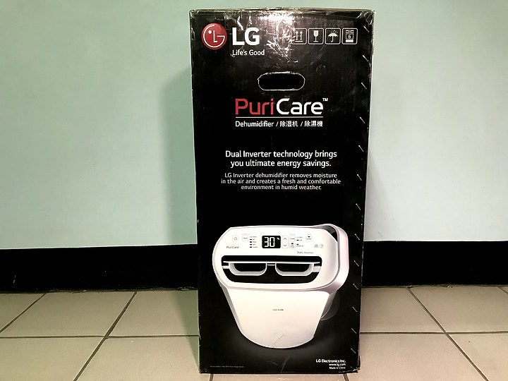 【試用分享】LG PuriCare變頻除濕機- 除溼真夠力&過敏遠離我