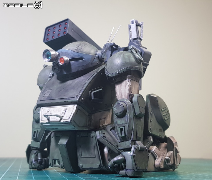 七年級生的回憶 萬代1:20 Scopedog Berkoff Squad 裝甲騎兵眼鏡狗 模型製作分享