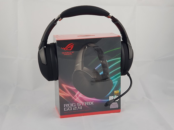 【小亞開箱】ASUS ROG STRIX GO 2.4 無線遊戲耳機評測–AI 降噪麥克風與低延遲王者