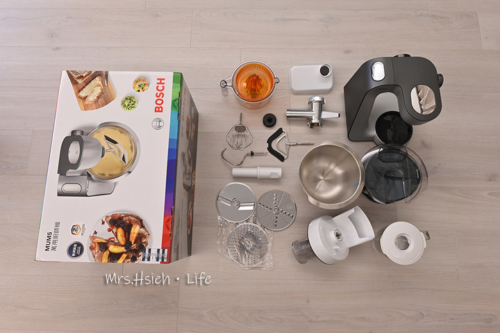 Bosch精湛萬用廚師機開箱