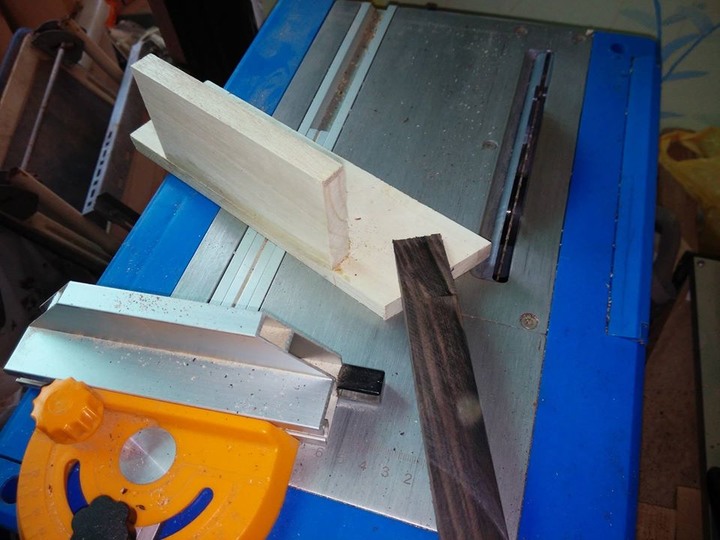 黑檀木美工刀製作過程