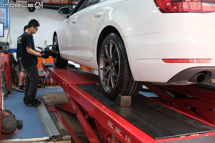 點我看大圖 人生的第一次換鞋,原來換框胎不是改車!Audi A4 B9 換馬牌(ExtremeContact™ Sport) 鞋再戰三年