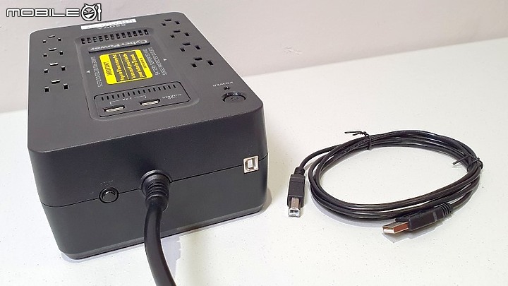 點我看大圖 Cyberpower CP650HGa 離線式不斷電系統開箱 (CP650HGa)