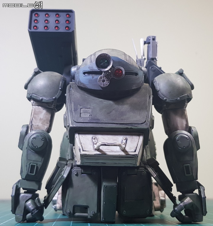 七年級生的回憶 萬代1:20 Scopedog Berkoff Squad 裝甲騎兵眼鏡狗 模型製作分享