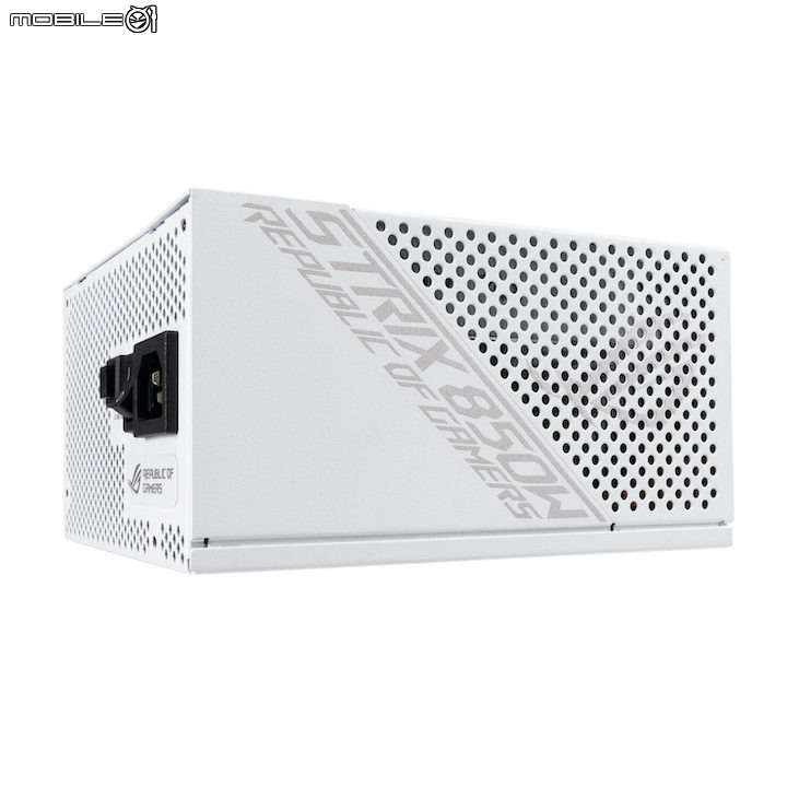 【海外新訊】瞄準個性主機 ASUS 推出 ROG STRIX 850W 金牌認證電源供應器 黑白雙色更具敗家靈魂