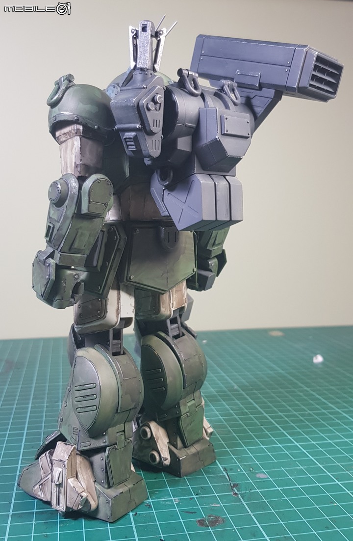 七年級生的回憶 萬代1:20 Scopedog Berkoff Squad 裝甲騎兵眼鏡狗 模型製作分享