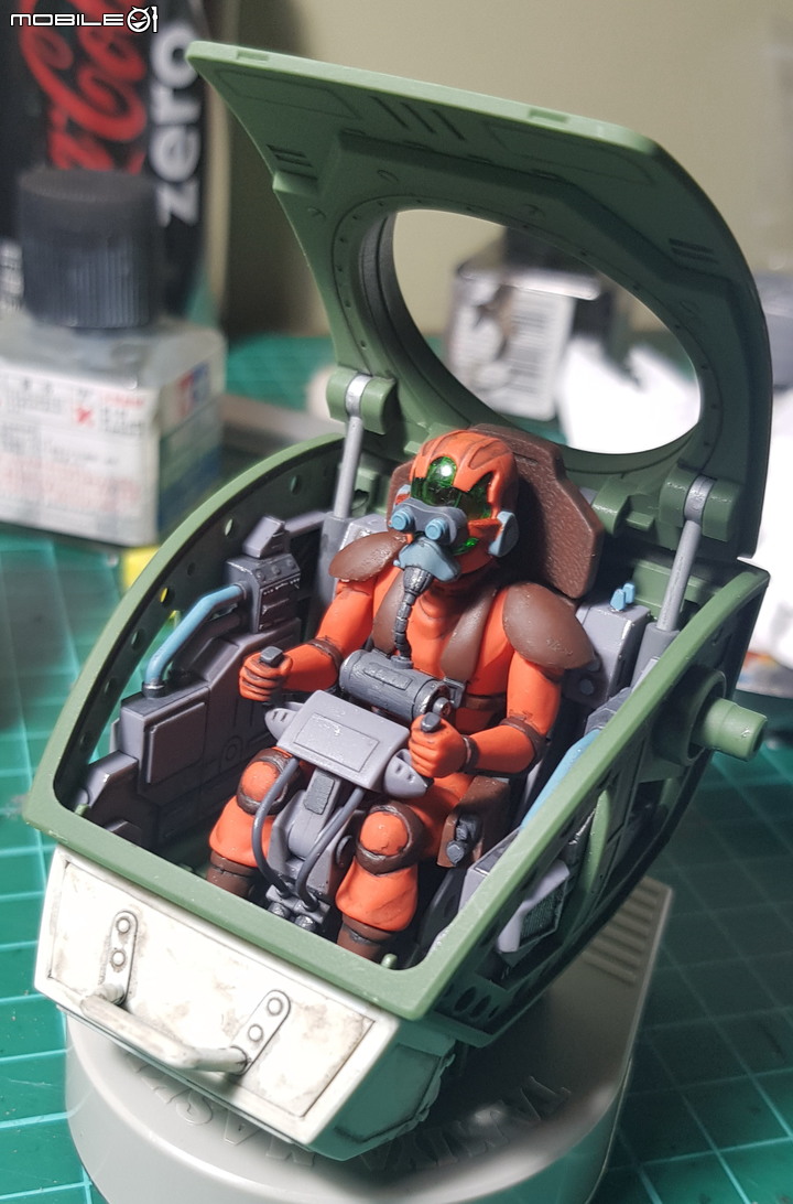七年級生的回憶 萬代1:20 Scopedog Berkoff Squad 裝甲騎兵眼鏡狗 模型製作分享