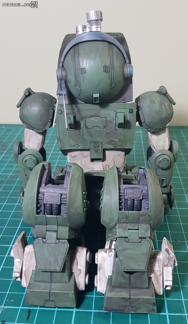 七年級生的回憶 萬代1:20 Scopedog Berkoff Squad 裝甲騎兵眼鏡狗 模型製作分享