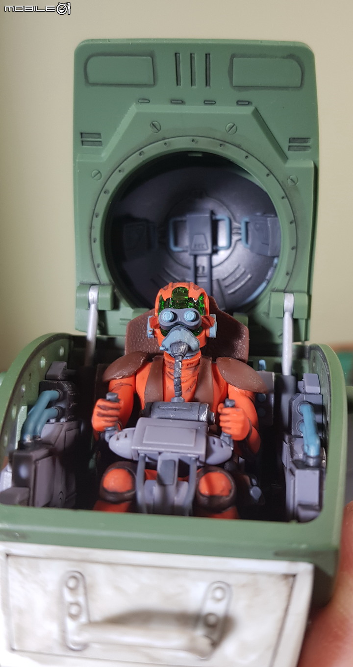七年級生的回憶 萬代1:20 Scopedog Berkoff Squad 裝甲騎兵眼鏡狗 模型製作分享