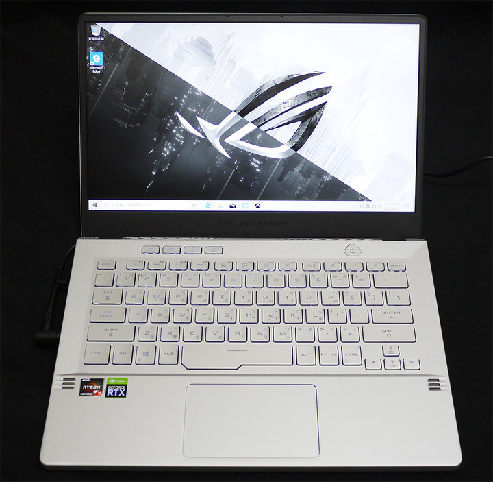 點我看大圖 終於搶到ROG Zephyrus G14 R9 AniMe有燈版!
