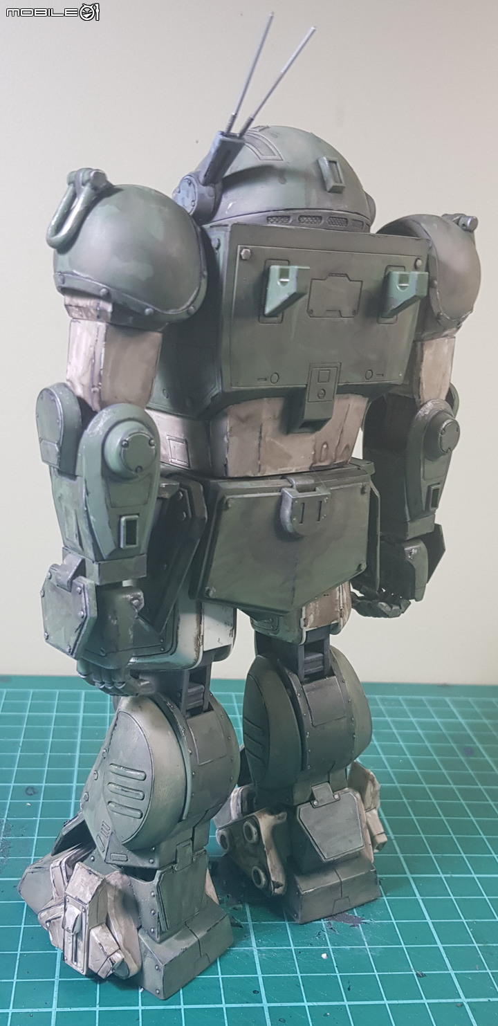 七年級生的回憶 萬代1:20 Scopedog Berkoff Squad 裝甲騎兵眼鏡狗 模型製作分享
