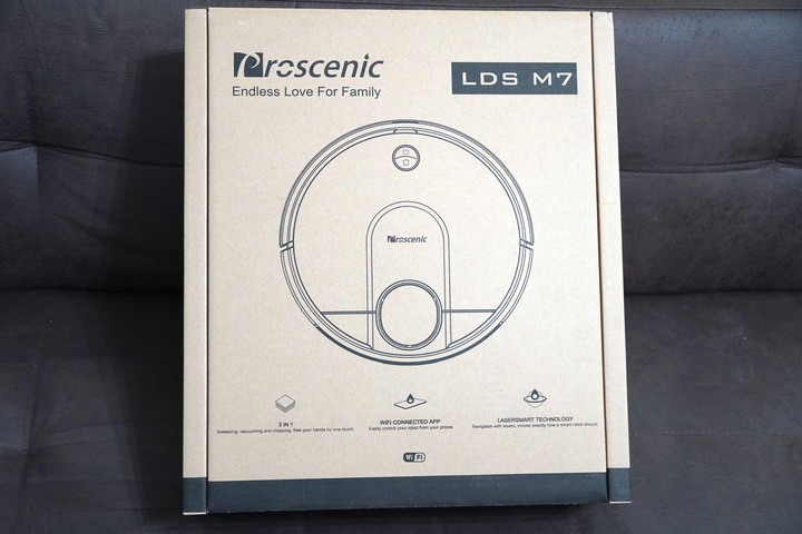 Proscenic M7 WIFI雷射導航型智慧型掃地機器人