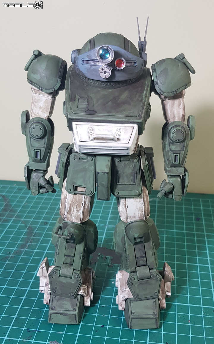 七年級生的回憶 萬代1:20 Scopedog Berkoff Squad 裝甲騎兵眼鏡狗 模型製作分享