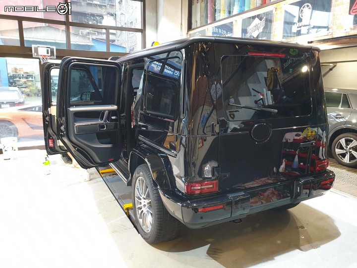 BENZ G350d開箱